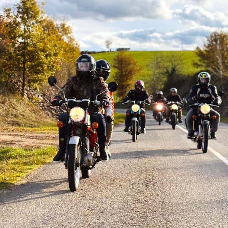 Balade sur moto MZ de Locarusticmoto