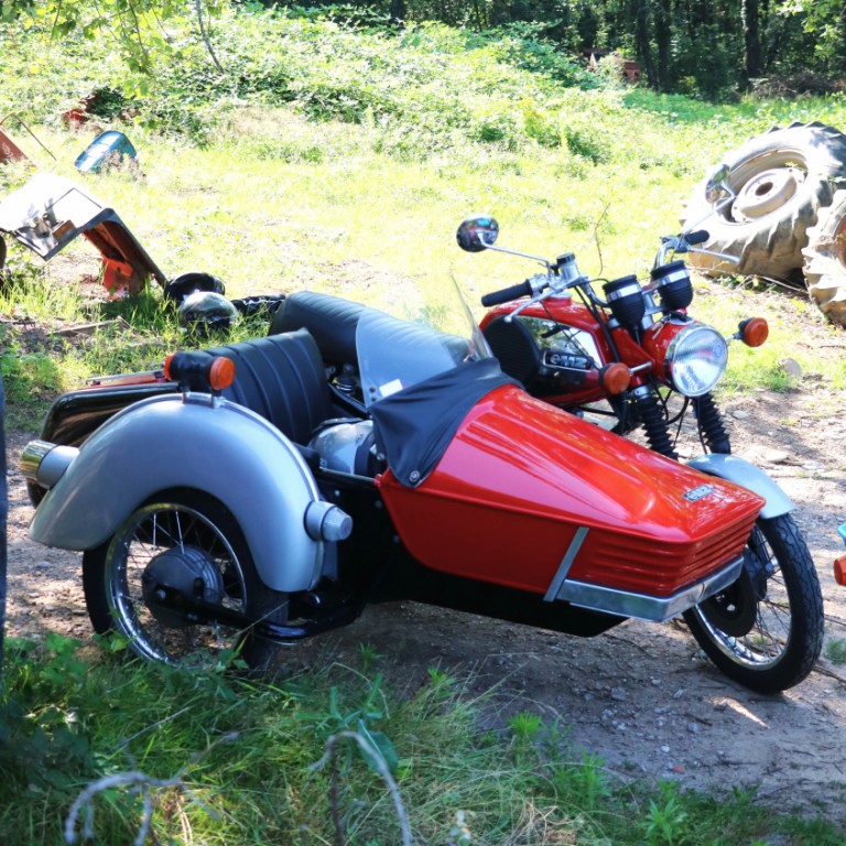Sidecar MZ 250 TS à louer chez Locarusticmoto